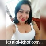 Femme brune et ronde de Dijon pour un dialogue coquin